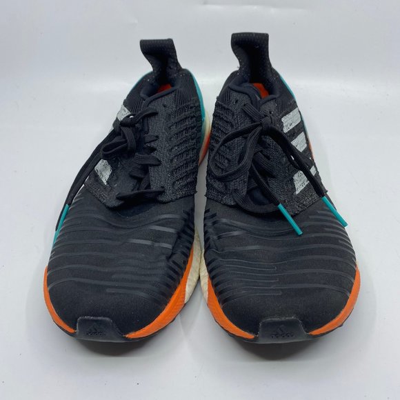 Adidas SOLAR BOOST Black Blue Sneakers Size: US9.5 - Picture 2 of 8